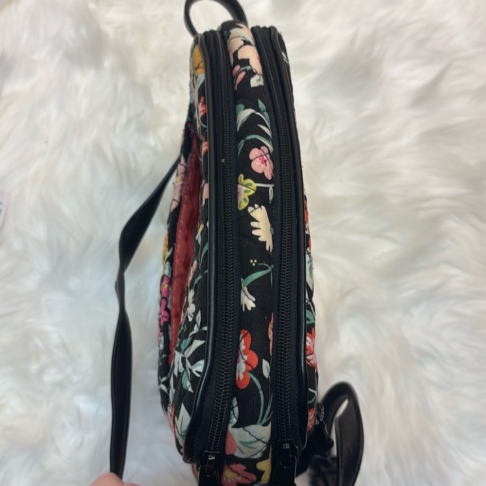 Vera Bradley Pink and Black Crossbody Bag - Picture 5 of 9
